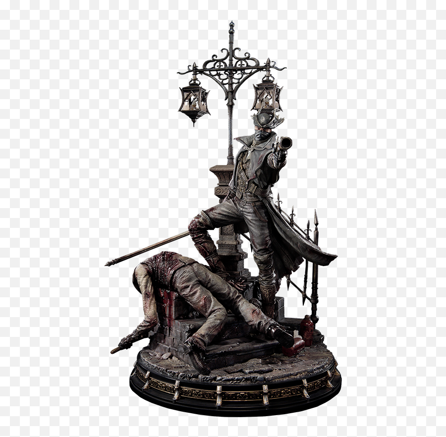 The Old Hunters Hunter - Bloodborne Man Size Statue Png,Bloodborne Png
