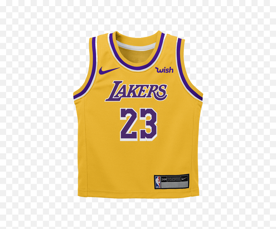Los Angeles Lakers Kids Lebron James - Kuzma Jersey Number Png,Jersey Png