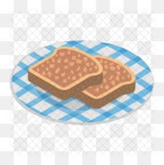 Nutella Bread Icon Of Isometric Style - Rakki Cinemas Png,Nutella Png