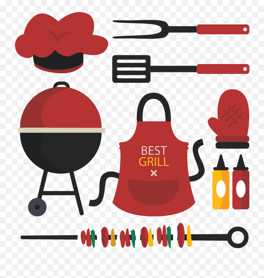 Barbecue Picnic Food Illustration - Charing Cross Tube Station Png,Bbq Png