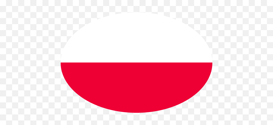 Vector Country Flag Of Poland - Poland Round Flag Png,Red Oval Png
