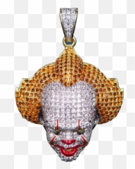 Pennywise Diamond Pendant Png Official Psds - Pennywise