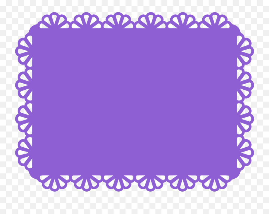 Download Scalloped Rectangle Frame Clipart - Scalloped Frame Scalloped Frame Clipart Png,Rectangle Frame Png