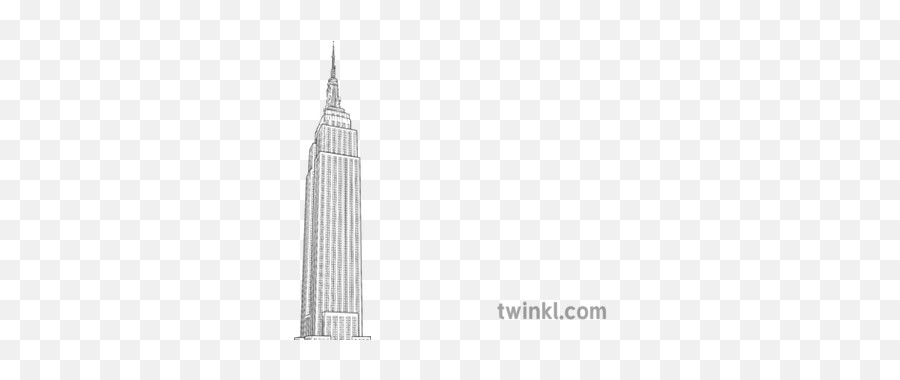 Empire State Building Cutout New York - Skyscraper Png,Empire State Building Png