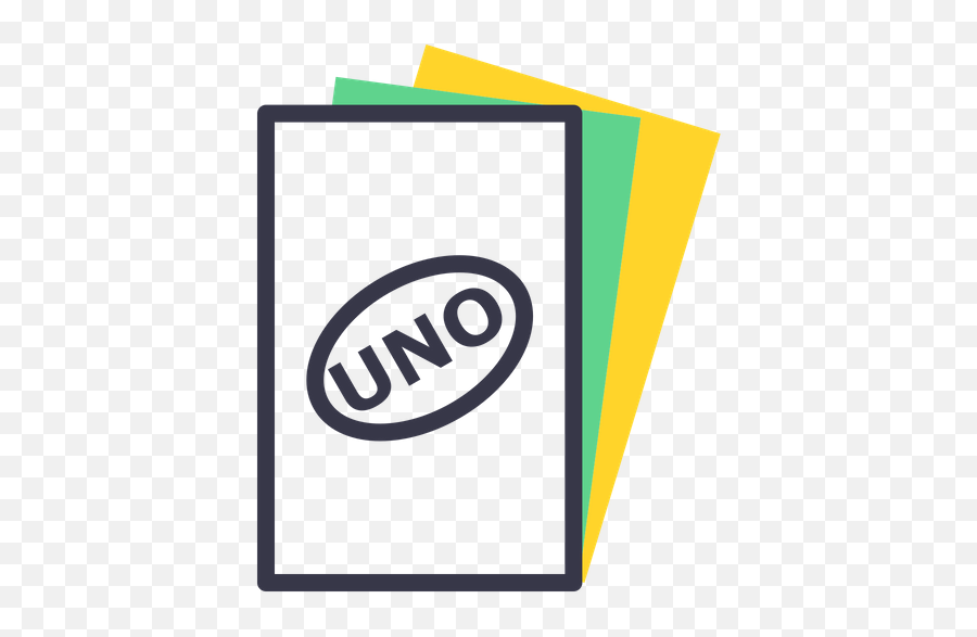 Game Icon Of Colored Outline Style - Circle Png,Uno Cards Png