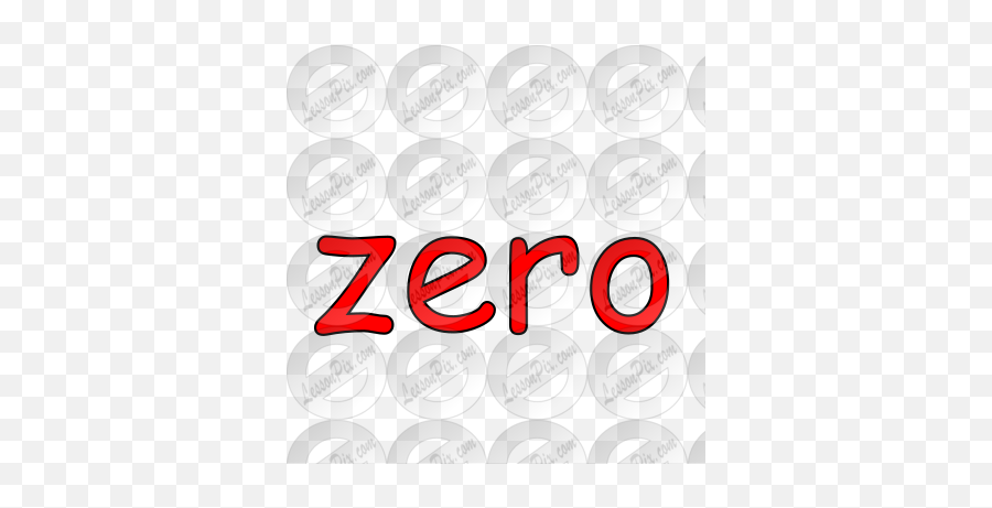 Zero Picture For Classroom Therapy Use - Great Zero Clipart Dot Png,Zero Png