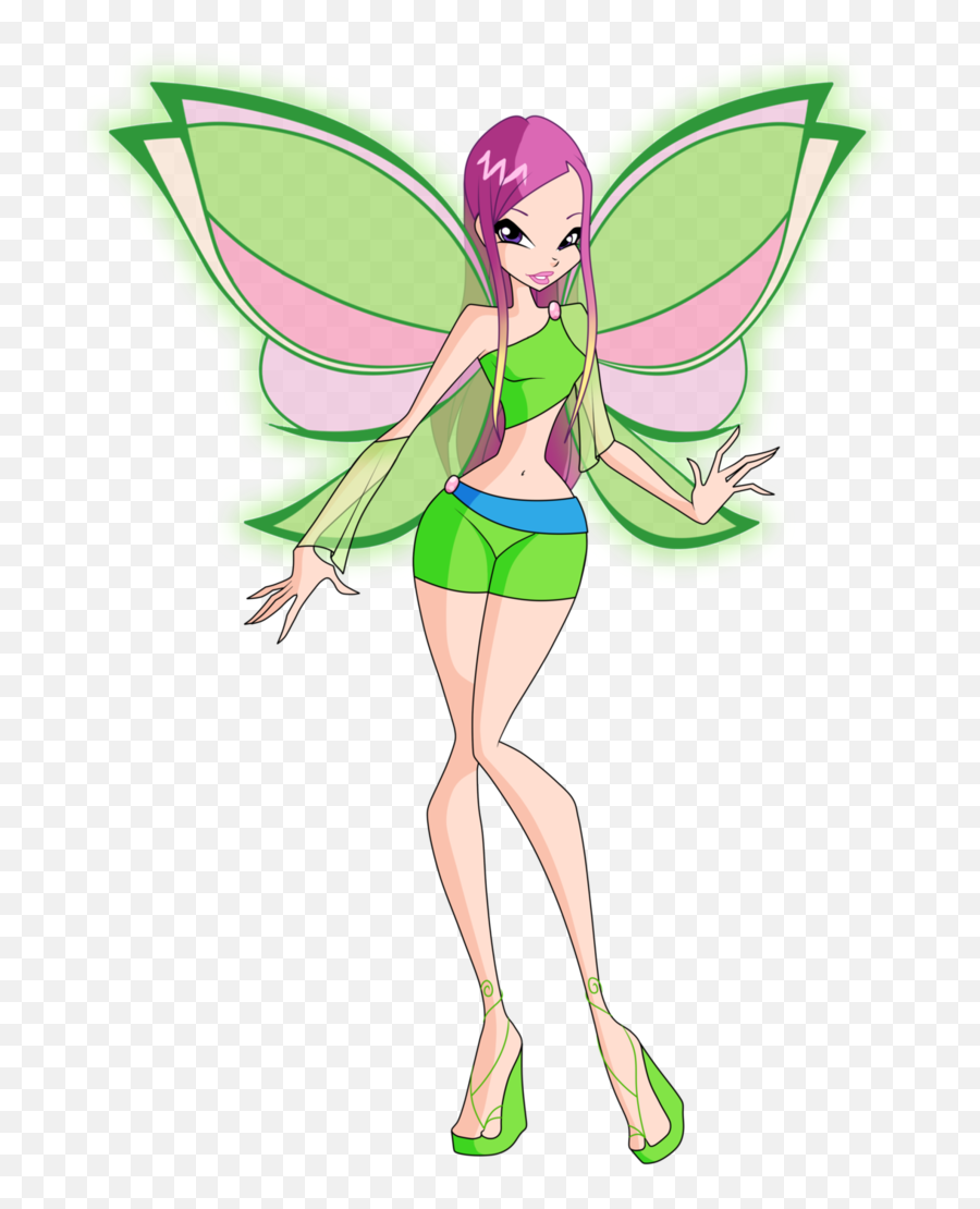 Roxyu0027s Earth Fairy Concept By Tsukimineghost - Winx Earth Winx Earth Fairies Png,Fairies Png