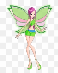 Roxyu0027s Earth Fairy Concept By Tsukimineghost - Winx Earth Winx Earth Fairies Png,Fairies Png
