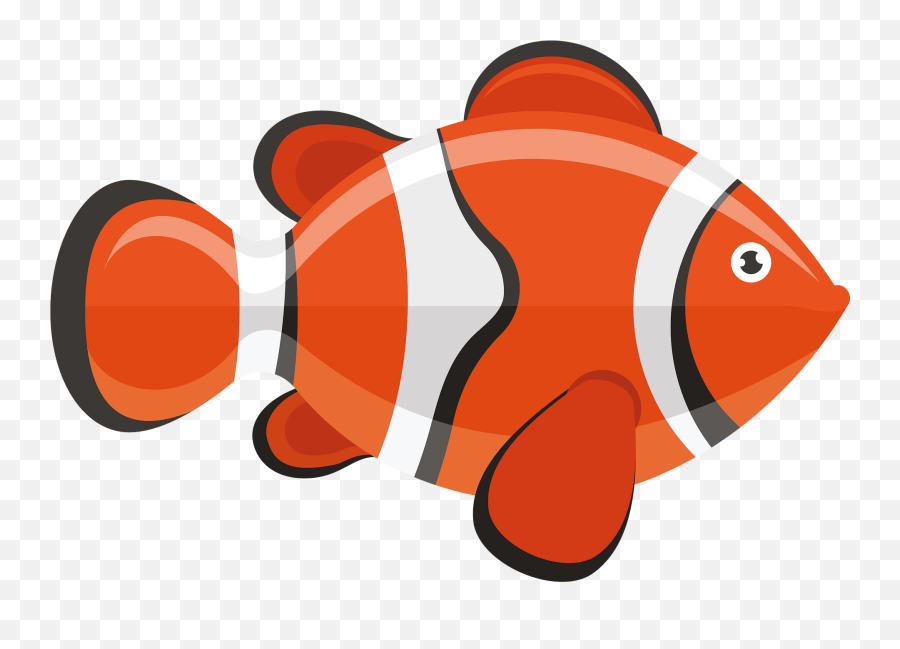 Clownfish Clipart - Fish Clip Art Png,Clownfish Png