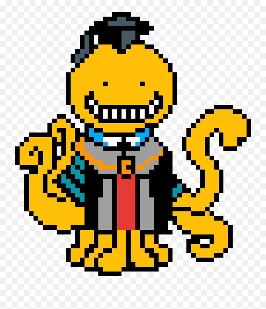 Koro Sensei Png - Koro Sensei Pixel Art,Koro Sensei Png