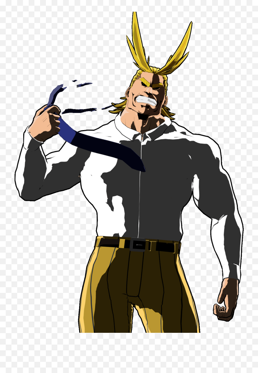 All Might 3d Animation Sound - All Might Transparent Gif Png,All Might Transparent