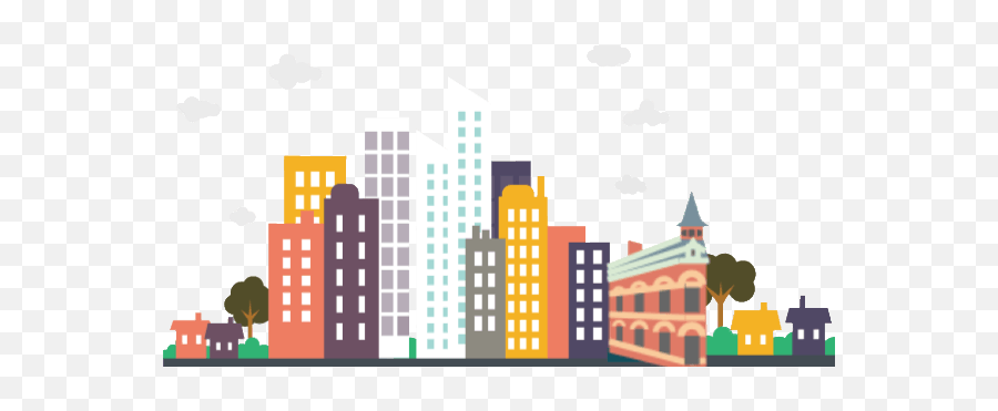 Metcou0027s Structure - Metco Incorporated Flat Art City Png,Boston Skyline Png