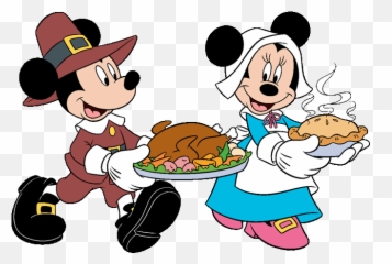 Disney Thanksgiving Clipart - Mickey Coloring Pages png