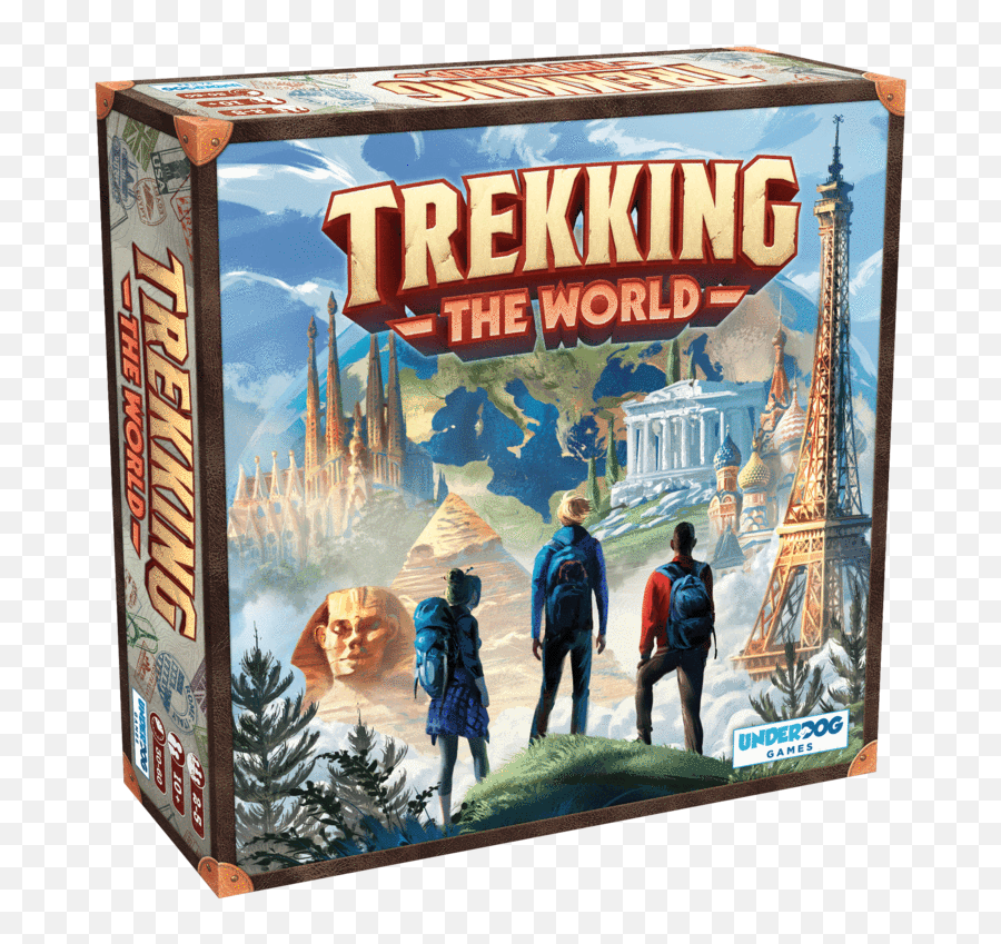Trekking The World Is A Board Game - Trekking The World Board Game Transparent Png,Underdog Icon