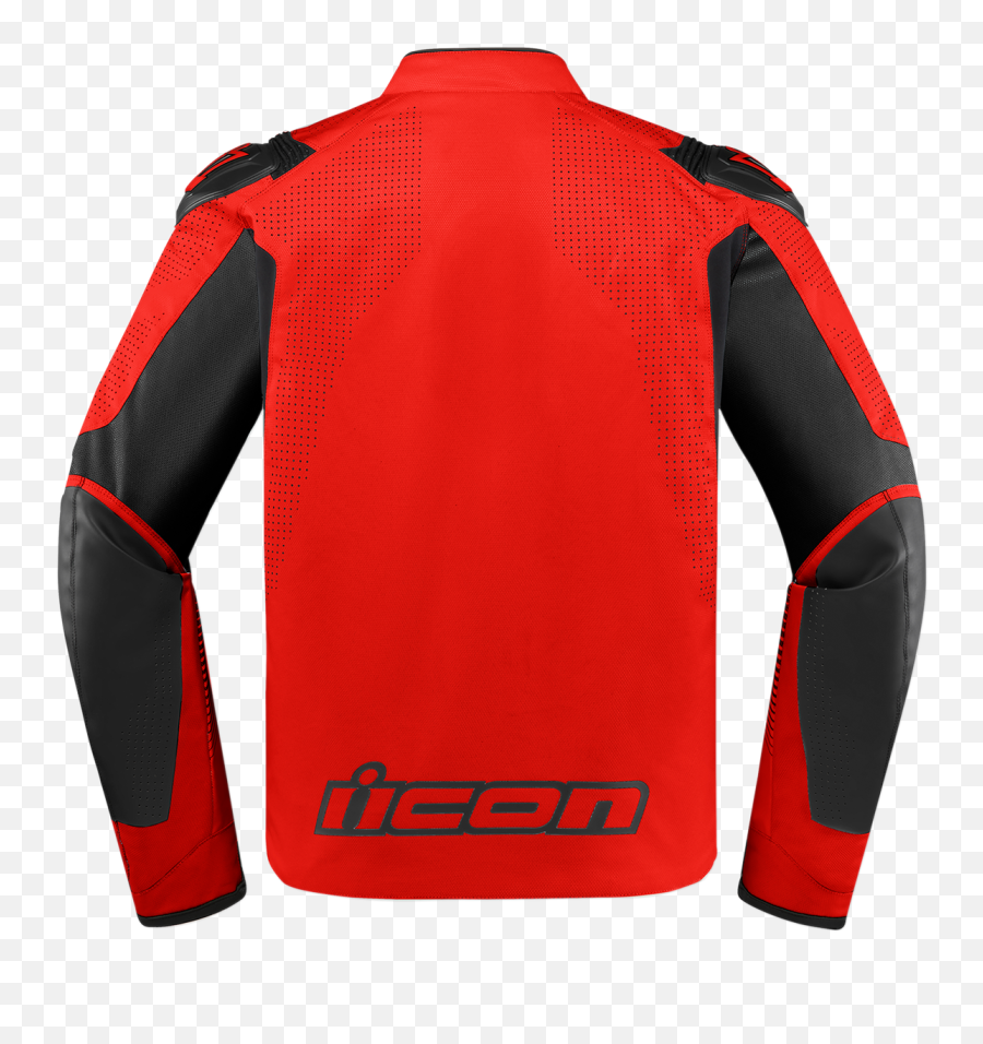 Icon Jkt Ovrld Ce Prime Red Md 2820 - Long Sleeve Png,Icon Overlord Review