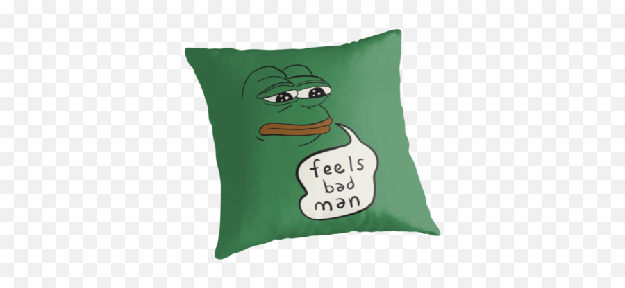 Sad Pillow Feels Bad Man - Pepe The Frog Feels Bad Man Png,Feelsbadman Png