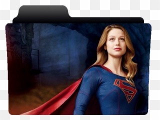 Supergirl Icon Folder - Real Life Heros Girls png