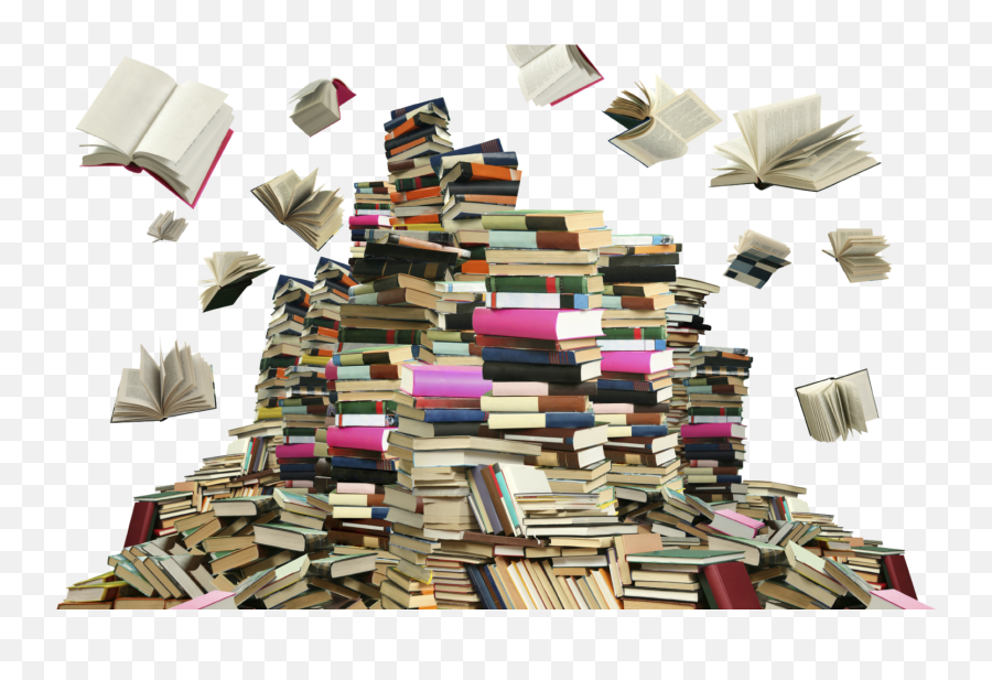 Books Png Transparent Images - Scattered Books,Books Png