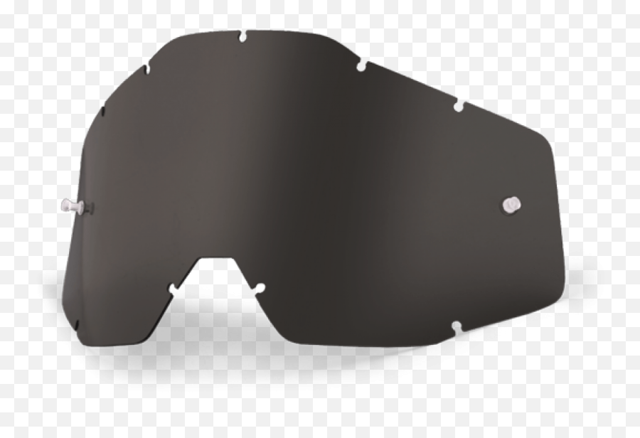 100 Racecraftaccuristrata Replacement Lens Dark Smoke Anti - Fog Lente Goggles Png,Dark Smoke Png