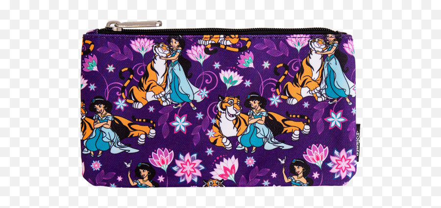 Disney - Aladdin Jasmine U0026 Rajah Purple Loungefly Pencil Case Princess Pencil Case Australia Png,Princess Jasmine Png