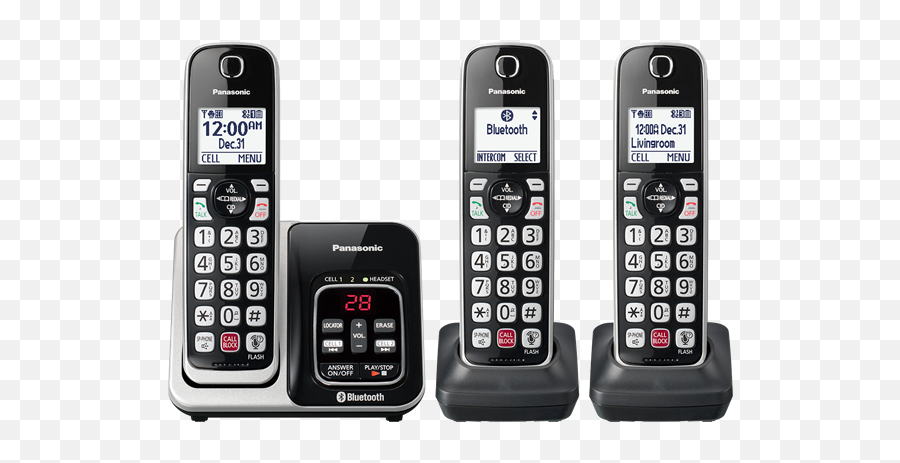 Telephone Support - Panasonic Usa Panasonic Kx Tgd664m Png,Headset Icon On Phone
