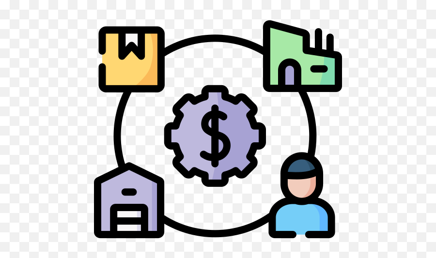 Value Chain - Free Industry Icons Service Icon Colored Png,Team Valor Icon