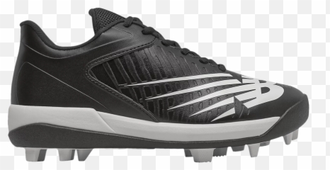 4040 V6 Big Kid U0027rubber Molded - Black Whiteu0027 GOAT New Balance Navy Blue Cleats png