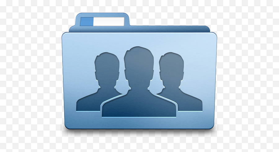 Blue Groups Icon - Folder Replacement Icons Softiconscom Blue Icon Png Folder,Google Groups Icon
