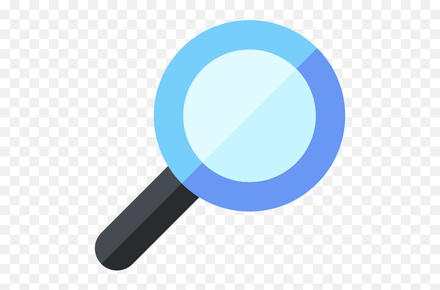 Magnifying Glass - Free Education Icons Lupa Icon Blue Png,Magnifiying Glass Icon