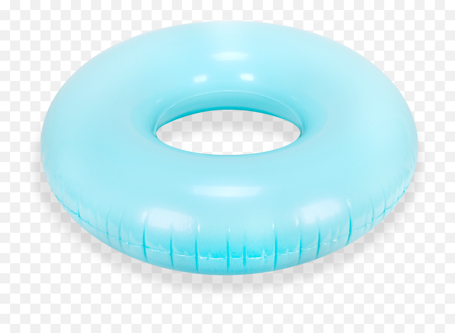 Bright Turquoise Round Tube Pool Float - Inflatable Png,Pool Float Png
