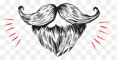 Beard U0026 Stache Doctor Lip Bangs - Language Png,Mustache Icon For Facebook