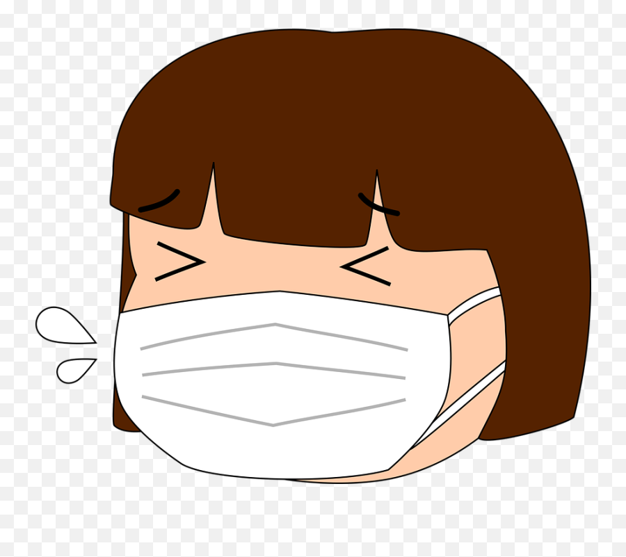 Cold Mask Facial - Vektor Orang Pake Masker Png,Cold Png