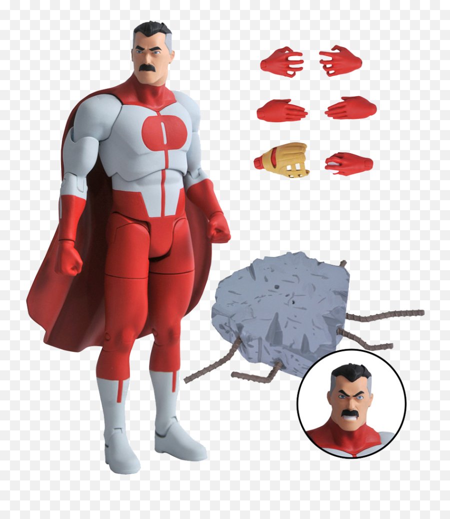 Invincible Action Figure Series 1 Omni Man - Omni Man Action Figure Png,Invincible Icon