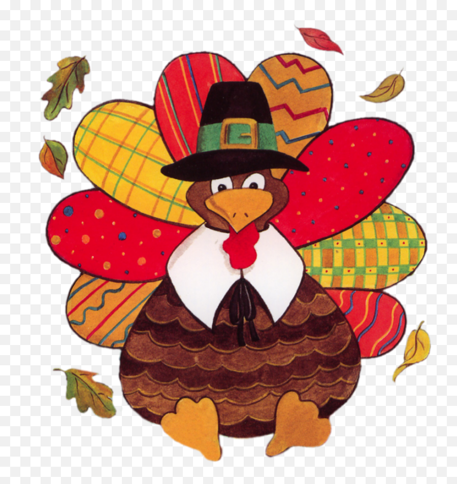 Happy Thanksgiving Turkey Transparent - Thanksgiving Clipart Cute Png,Turkey Clipart Transparent Background