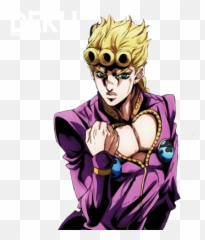 Jojo Png And Vectors For Free Download - Dlpngcom Giorno Giovanna,Jjba Png