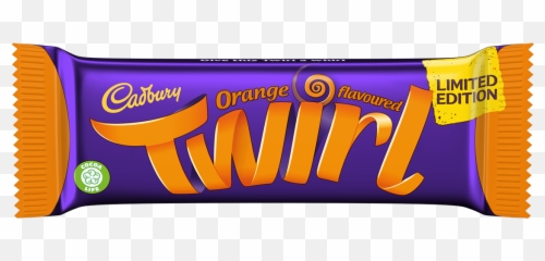 Cadburyu0027s Chocolate Orange Twirl Launches In Shops Today For 65p - Cadburys Chocolate Orange Twirl Png,Chocolate Transparent