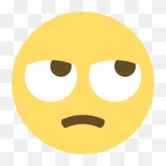 Sarcastic Smiley Face Cry Png Free Clipart Finders - Rolling Eyes Emoji Facebook,Cry Png