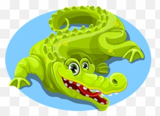 Cartoon Alligator Pictures Free Download Clip Art - Crocodile Lewis Carroll Poem Comprehension Png,Aligator Png