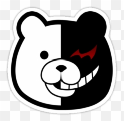 Monokuma Sticker - Roblox Png,Monokuma Png