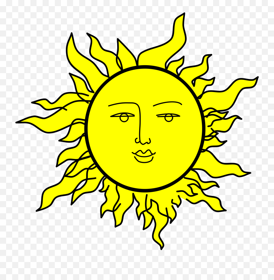 Sun Clipart Hippie - Round Table For Ten Png,Smiling Sun Png