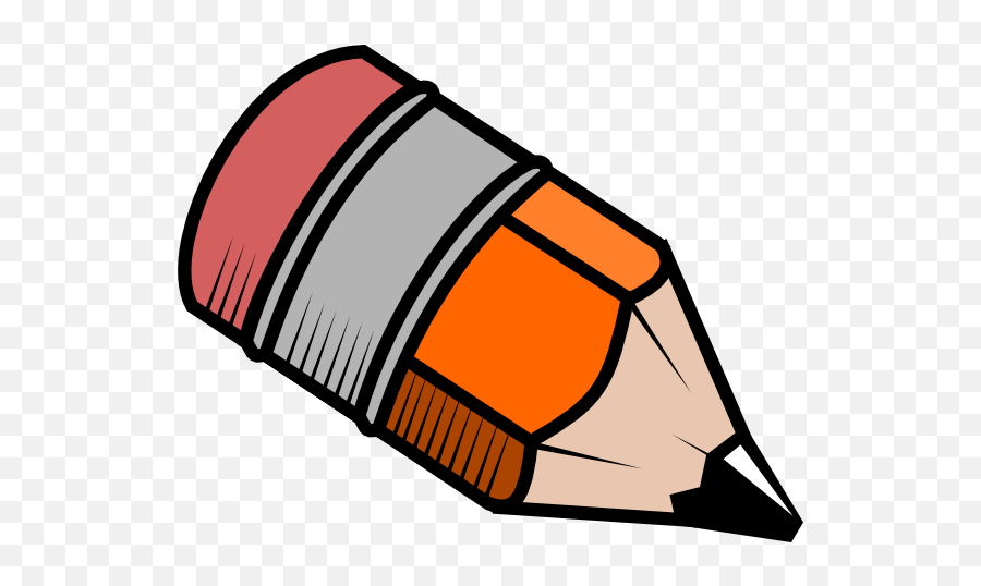 Download Hd Pin Pencil Png Clipart - Pencil Clipart Creative Commons,Pencil Clip Art Png