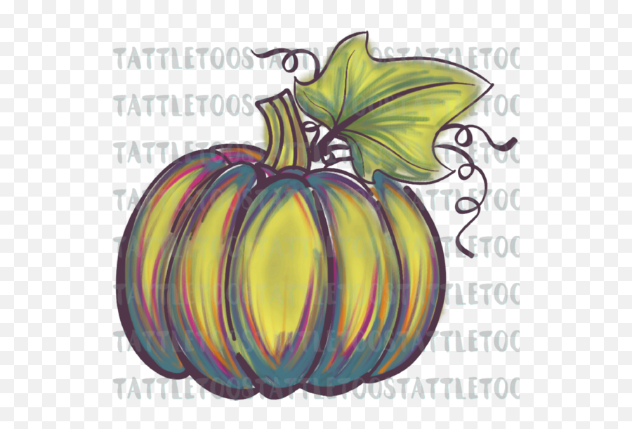Brushpaintedpumpkintf - Purple Painted Watercolor Png Blue Watercolor Pumpkin Png,Pumpkin Transparent