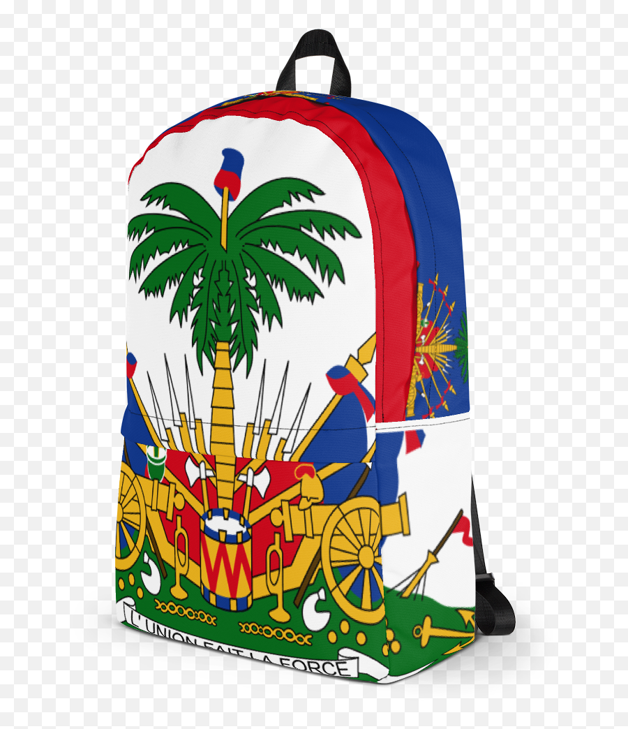 Download Haiti Haitian Flag Pride Coat - Haitian Flag Backpack Png,Haiti Flag Png