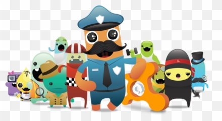 Cute But Deadly Avast Minions Fight Grime - Antivirus Animados Png,Minions Png