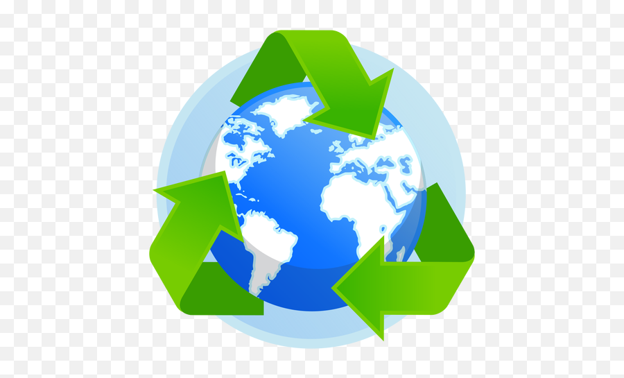 Earth Recycle Icon - Transparent Png U0026 Svg Vector File World Map,Planet Earth Transparent Background