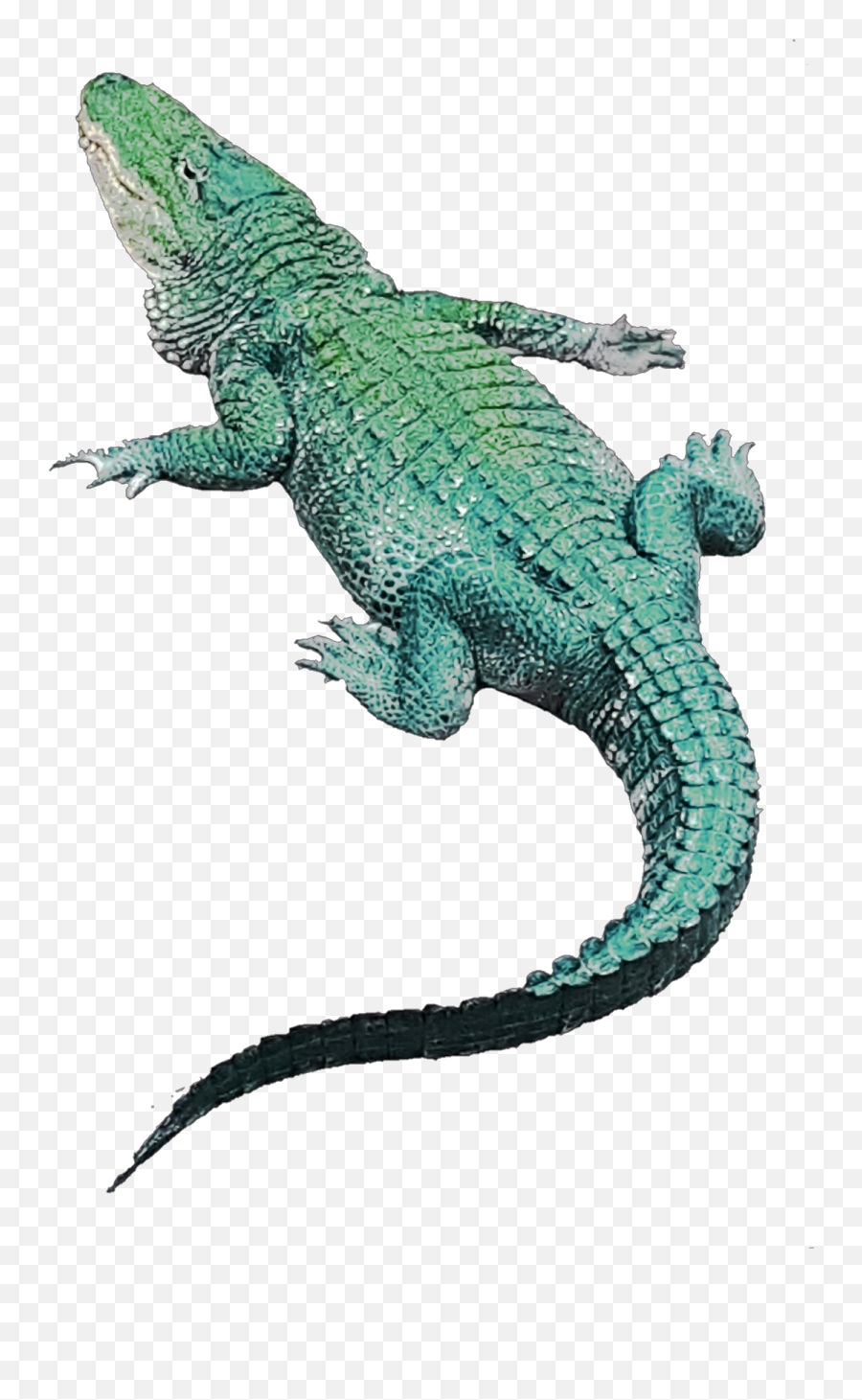 Crocodile Png Green Greenaestetic - Green Iguana,Crocodile Png
