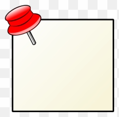 Memo Pushpin Thumbtack - Free vector graphic on Pixabay Office Announcement Board Clipart png