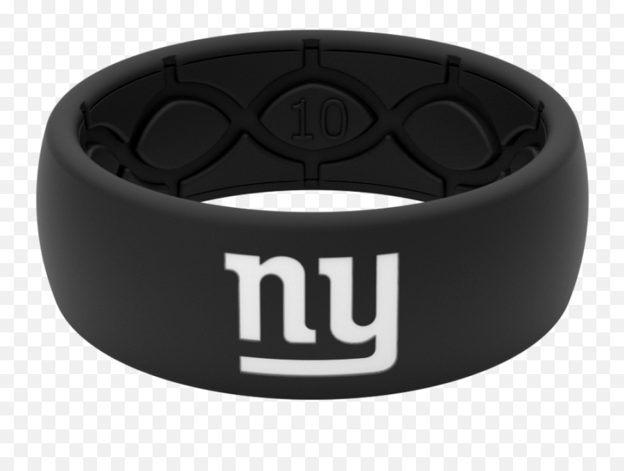 New York Giants Silicone Wedding Ring Lifetime Warranty - Wristband Png,New York Giants Logo Png
