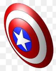 Captain America Shield 3d Cad Model Library Grabcad - png