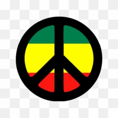 Peace Sign Transparent Background - Bob Marley Symbol png